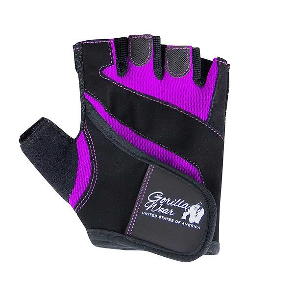 gorilla wear Women's Fitness Gloves - Black/Purple