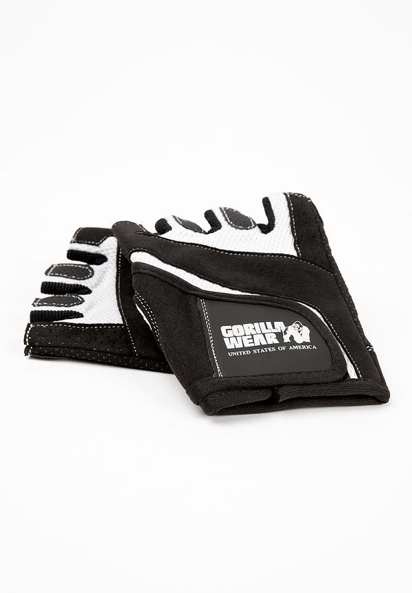 Gorilla Wear Women's Fitness Gloves - Black/White