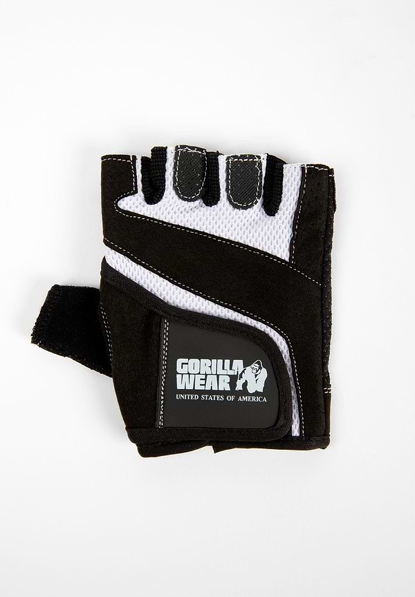 Gorilla Wear Women's Fitness Gloves - Black/White