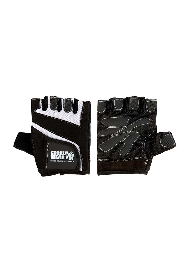 gorilla wear Women's Fitness Gloves - Black/White
