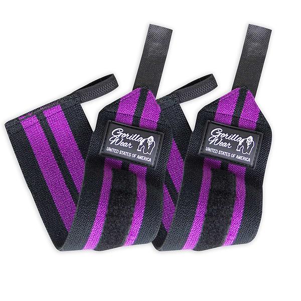 gorilla wear Women's Wrist Wraps - Black/Purple