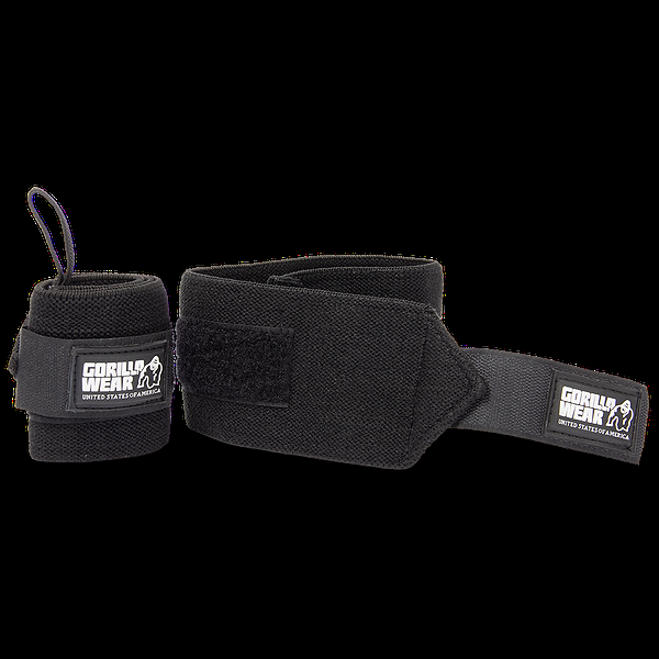 Gorilla Wear Wrist Wraps BASIC - Black/White