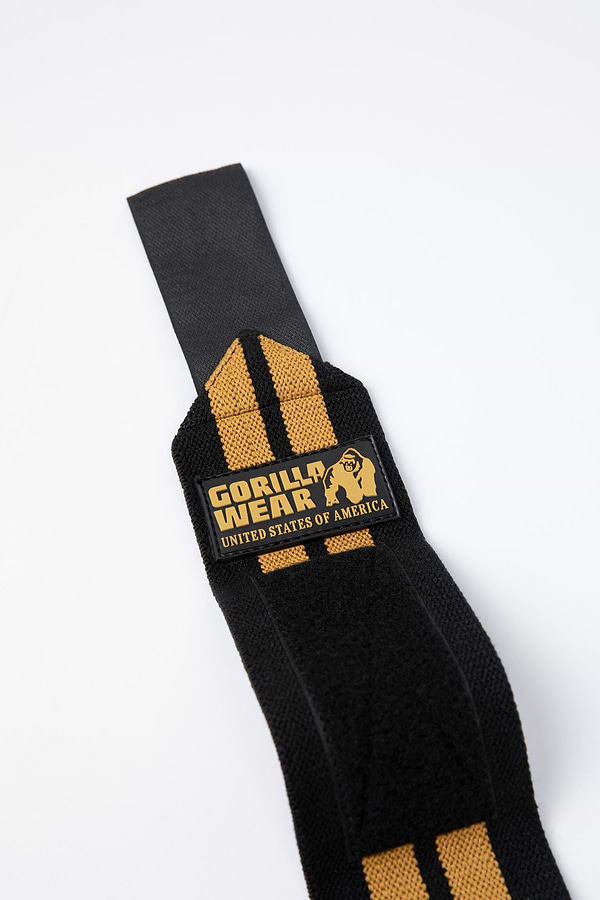 Gorilla Wear Wrist Wraps Pro - Black/Gold
