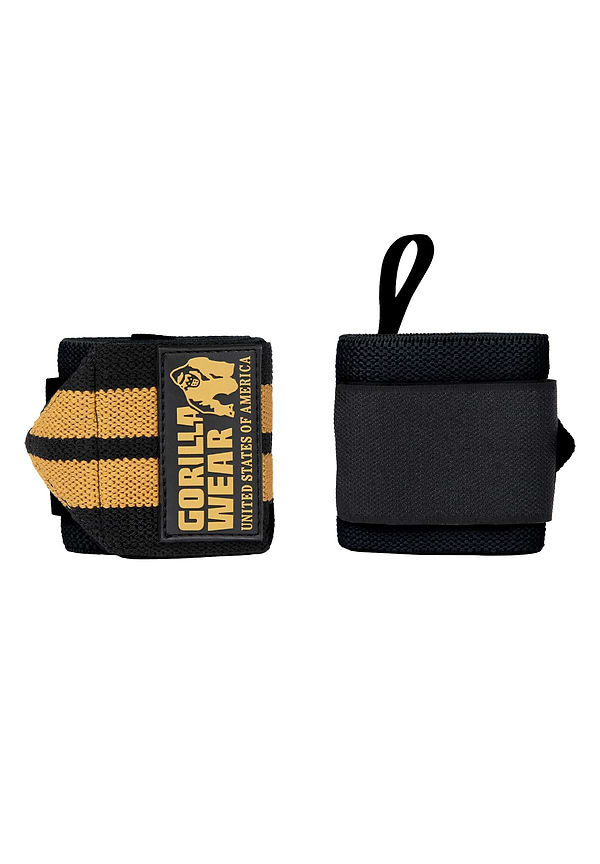 gorilla wear Wrist Wraps Pro - Black/Gold
