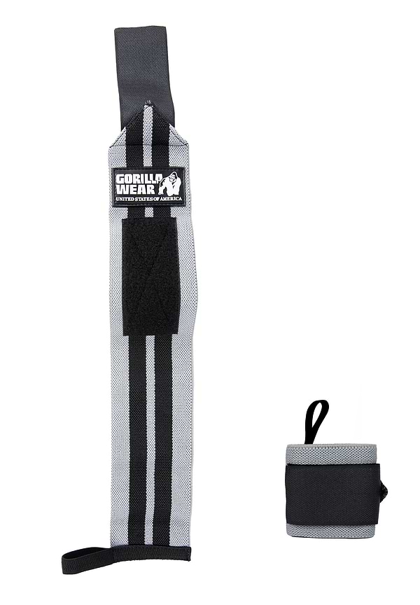 Gorilla Wear Wrist Wraps Pro - Gray/Black