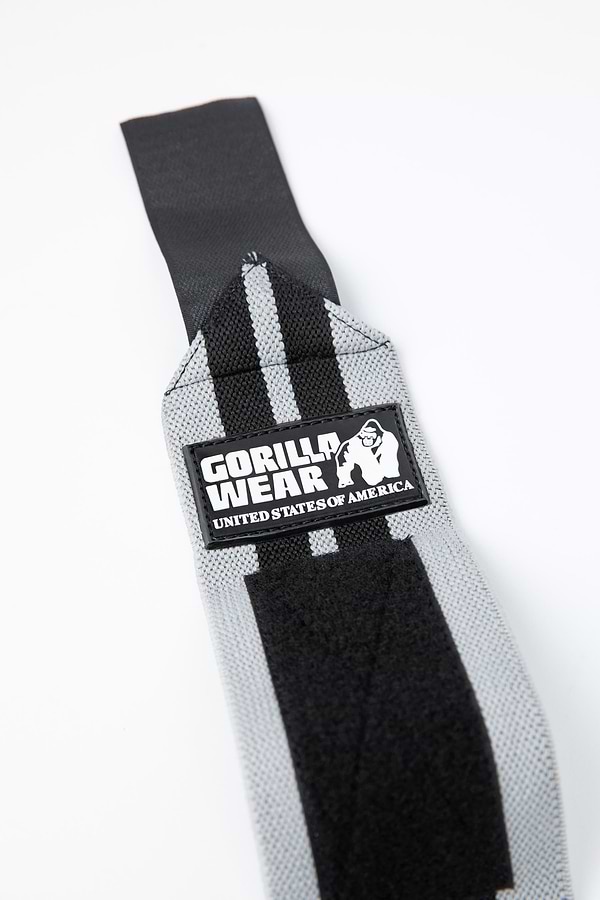 Gorilla Wear Wrist Wraps Pro - Gray/Black