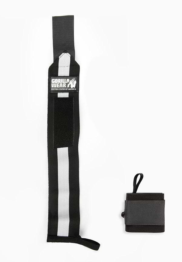 Gorilla Wear Wrist Wraps Ultra - Black/White