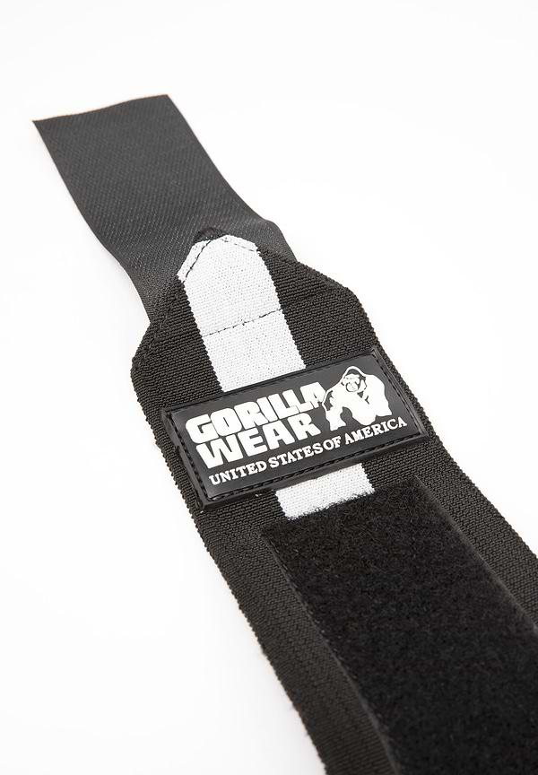 Gorilla Wear Wrist Wraps Ultra - Black/White