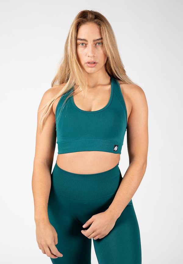 gorilla wear Yava Seamless Sports Bra - Green