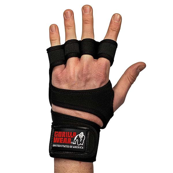 Gorilla Wear Yuma Weight Lifting Gloves - Black