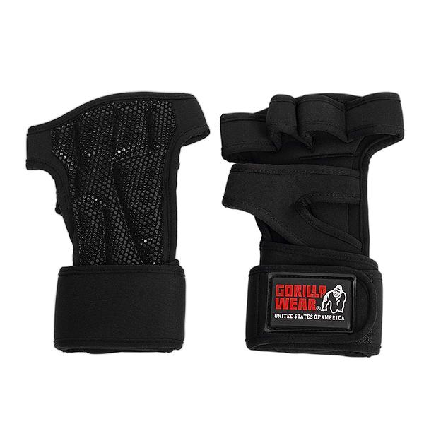 gorilla wear Yuma Weight Lifting Gloves - Black