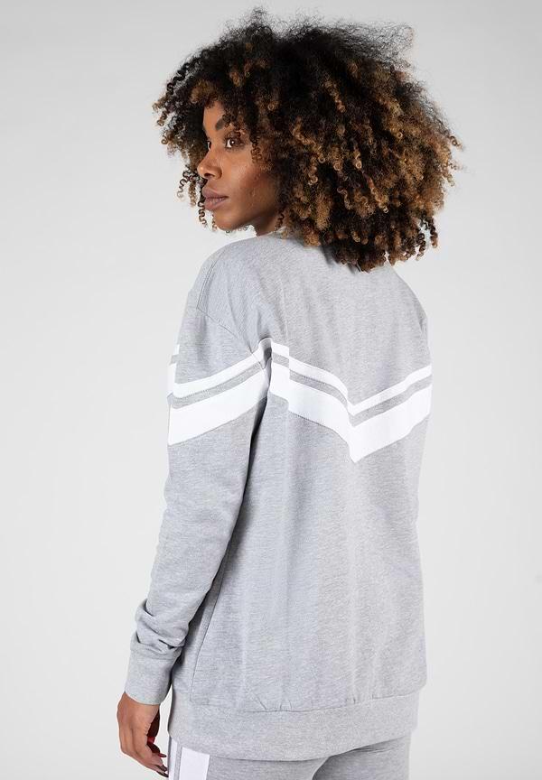 Gorilla Wear Hailey Oversized Sweatshirt - Gray Melange