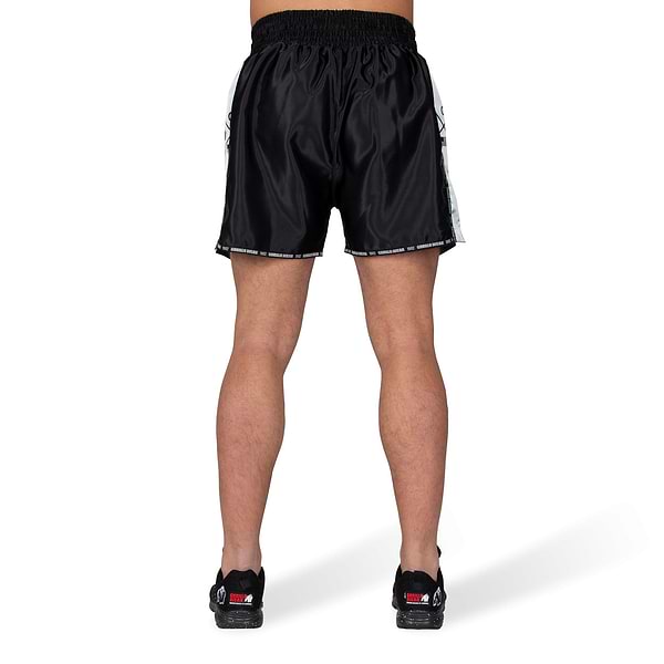 Gorilla Wear Henderson Muay Thai / Kickboxing Shorts - Black/Gray