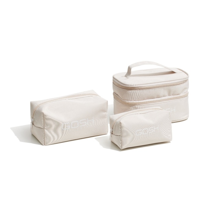 Gosh Copenhagen Beige Beauty Bag - Medium