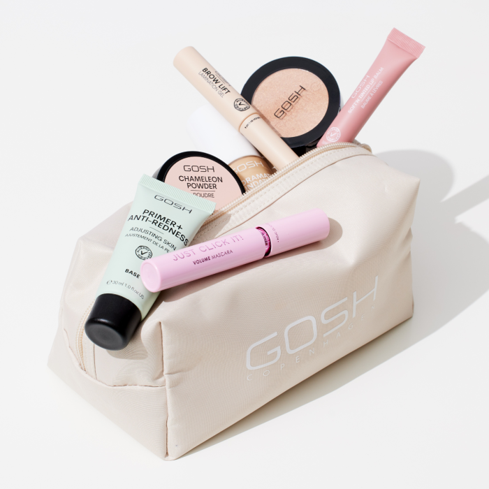 Gosh Copenhagen Beige Beauty Bag - Small