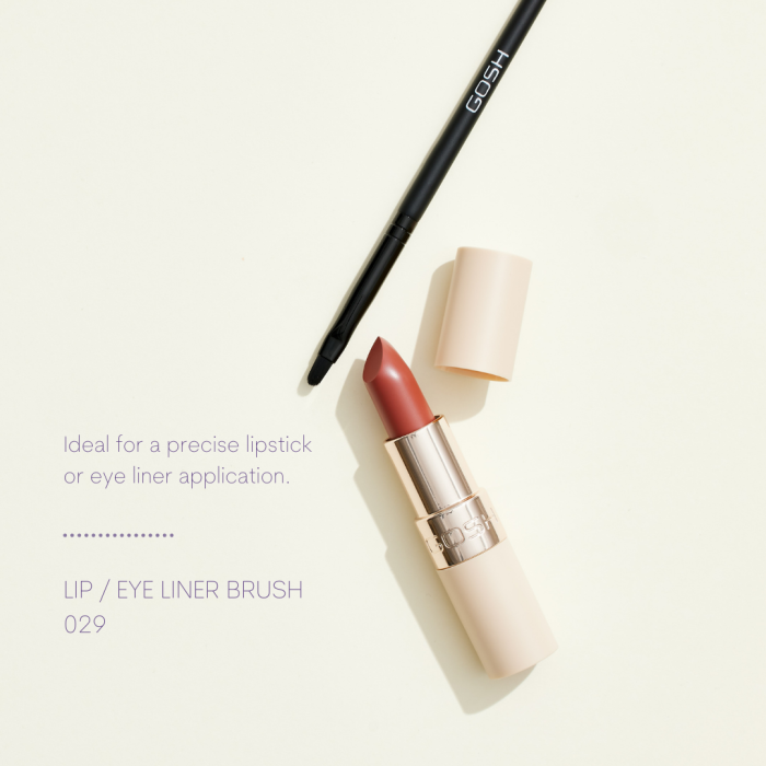Gosh Copenhagen Lip / Eye Liner Brush 029