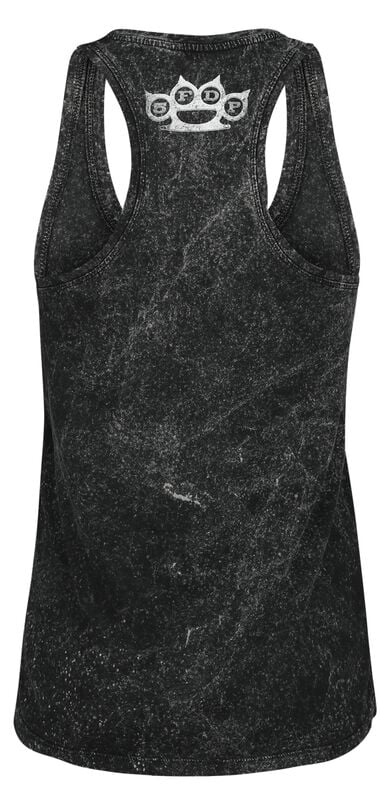 Gothicana By Emp "1 2 F U" Top Anthracite By Five Finger Death Punch