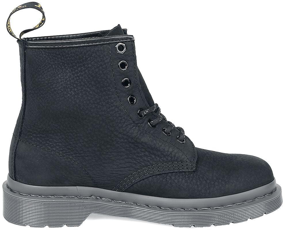 Gothicana By Emp "1460 - Black Milled Nubuck Wp" Boot Black By Dr. Martens