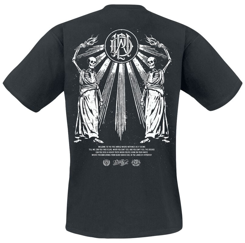 Gothicana By Emp "20 Years Logo" T-Shirt Black By Parkway Drive