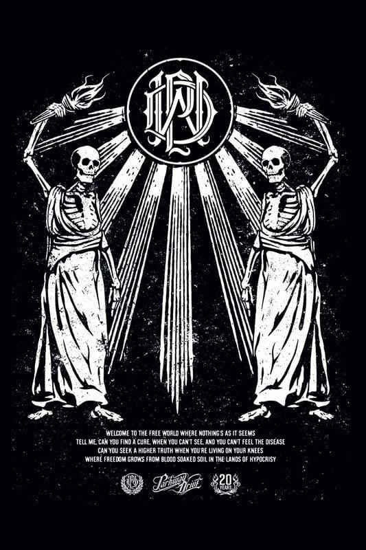 Gothicana By Emp "20 Years Logo" T-Shirt Black By Parkway Drive