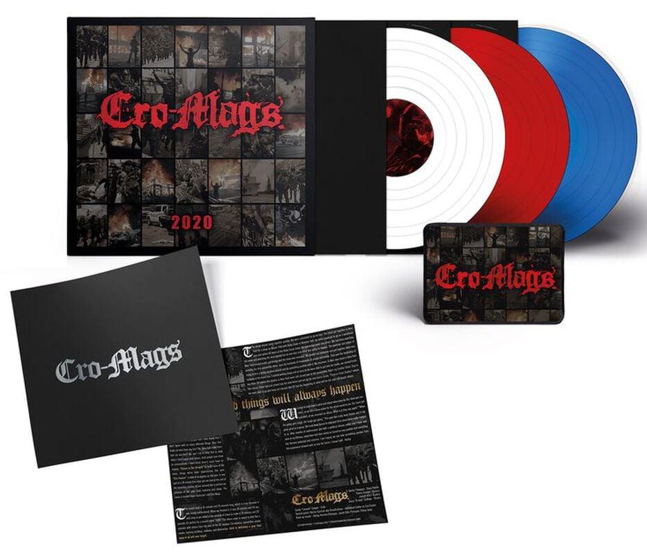 gothicana by emp "2020" LP white/red/blue by Cro-Mags