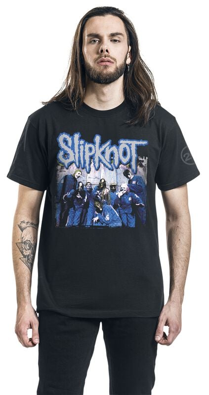 Gothicana By Emp "20th Anniversary Tattered And Torn" T-Shirt Black By Slipknot