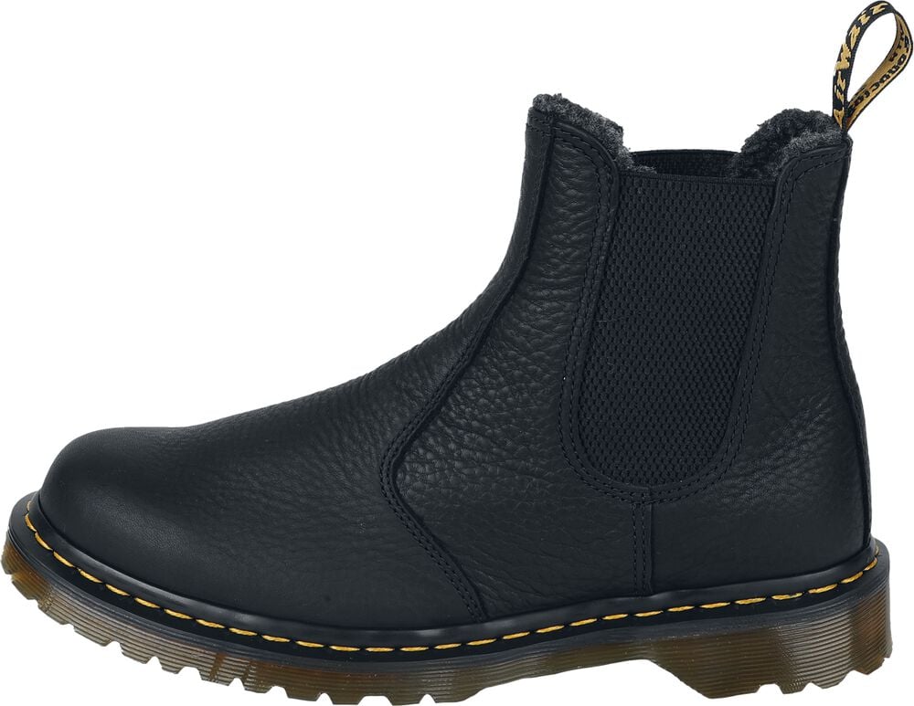 Gothicana By Emp "2976 - Black Grizzly" Boot Black By Dr. Martens