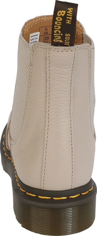 Gothicana By Emp "2976 - Vintage Taupe Virginia" Boot Light Grey By Dr. Martens