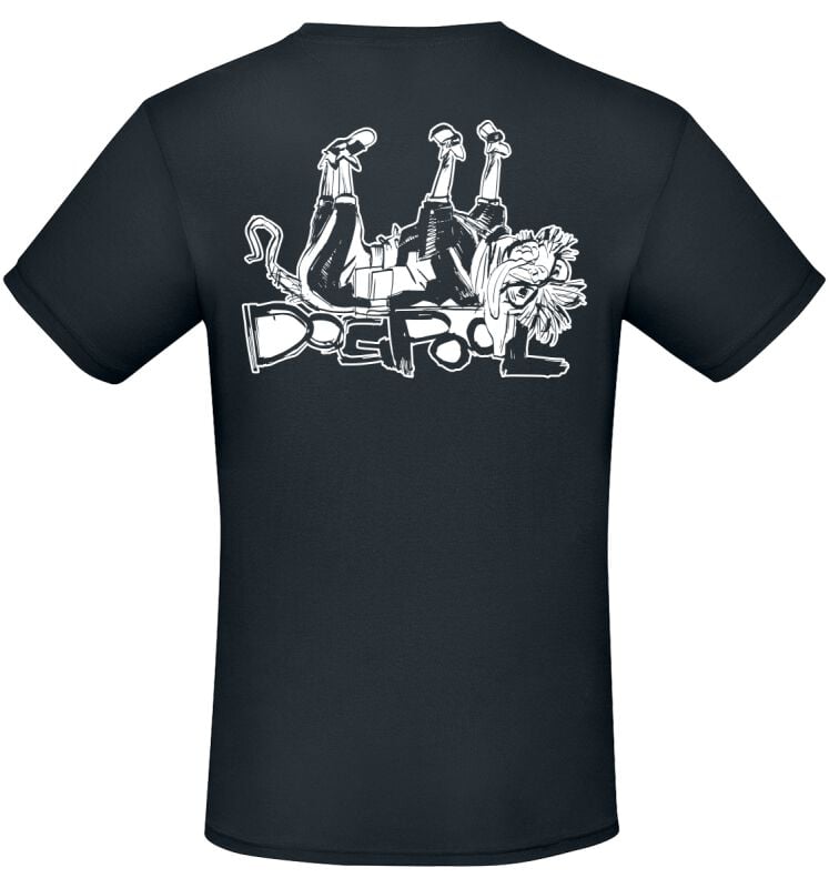 Gothicana By Emp "3 - Dogpool" T-Shirt Black By Deadpool