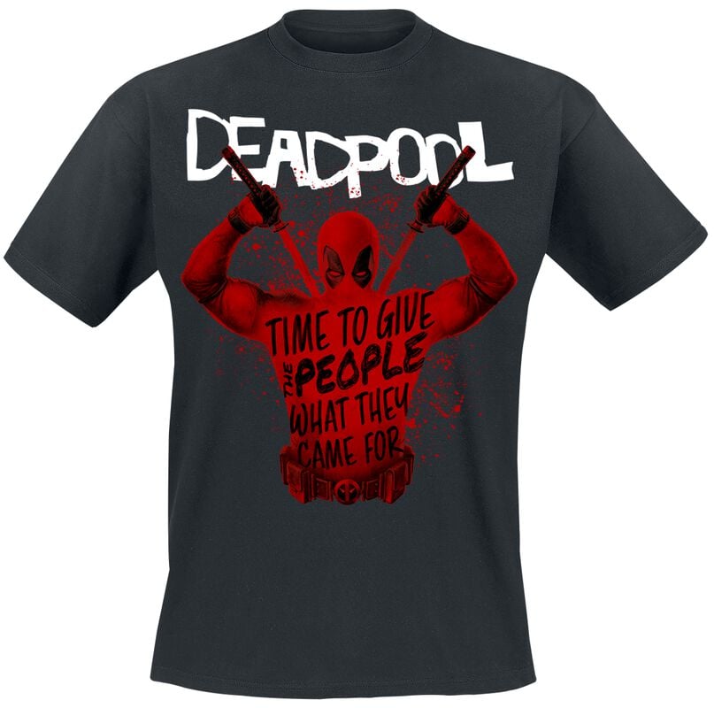 gothicana by emp "3 - Merc Splatter" T-Shirt black by Deadpool