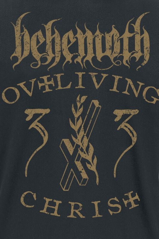 Gothicana By Emp "33 Laurel" T-Shirt Black By Behemoth