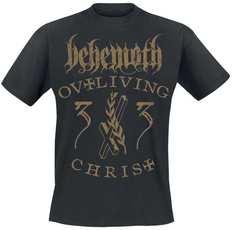 gothicana by emp "33 Laurel" T-Shirt black by Behemoth