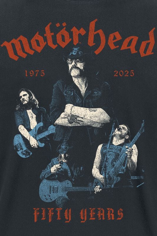 Gothicana By Emp "50 Lemmy Collage" T-Shirt Black By Motörhead