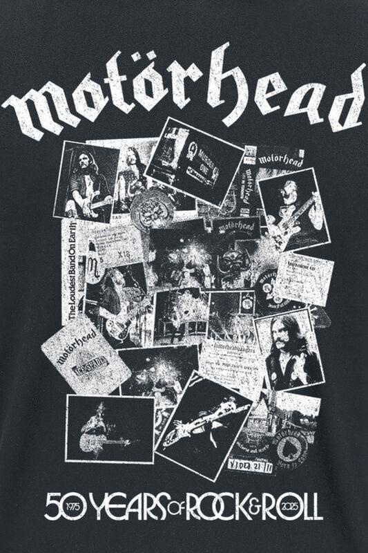 Gothicana By Emp "50 Scrapbook Photos" T-Shirt Black By Motörhead