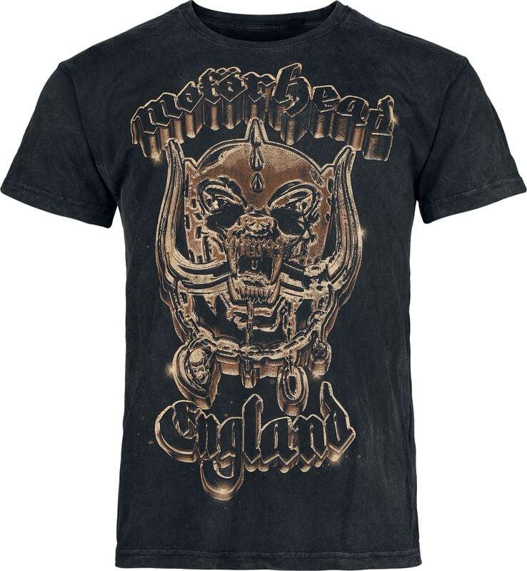 gothicana by emp "50th Gold Warpig" T-Shirt anthracite by Motörhead
