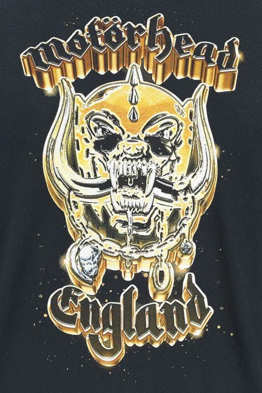 Gothicana By Emp "50th Gold Warpig" T-Shirt Black By Motörhead