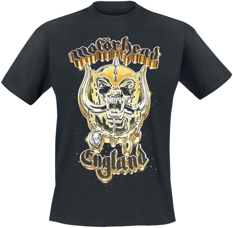 gothicana by emp "50th Gold Warpig" T-Shirt black by Motörhead