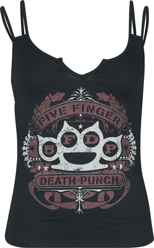 gothicana by emp "5FDP" Top black by Five Finger Death Punch