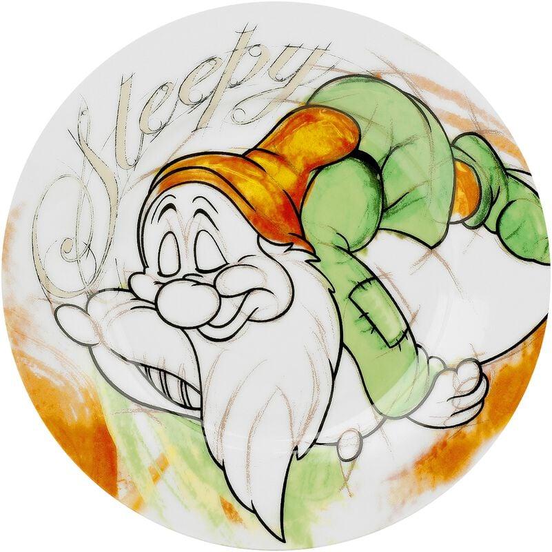 Gothicana By Emp "7 Dwarfs - Plate Set" Plate Multicolour By Snow White And The Seven Dwarfs