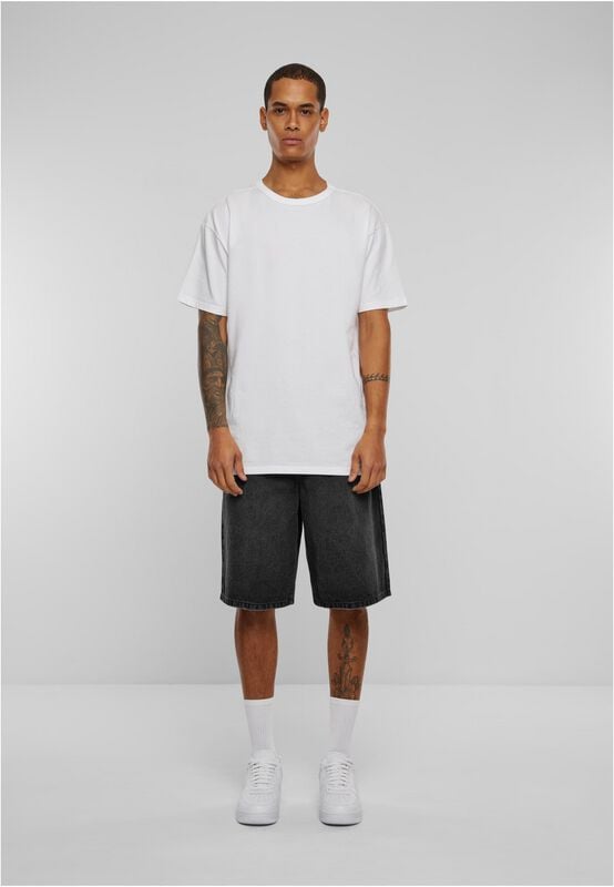 Gothicana By Emp "90's Heavy Denim Shorts" Shorts Black By Urban Classics