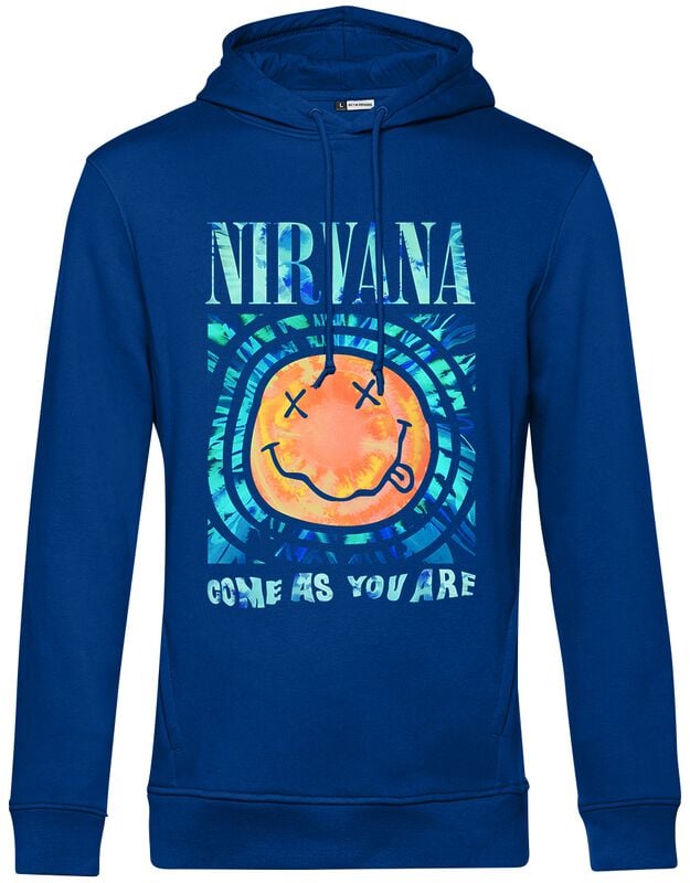 gothicana by emp "Abstract Water" Hoodie blue by Nirvana