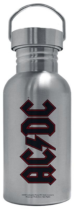 gothicana by emp "AC/DC Logo" Drinking Bottle silver-coloured by AC/DC