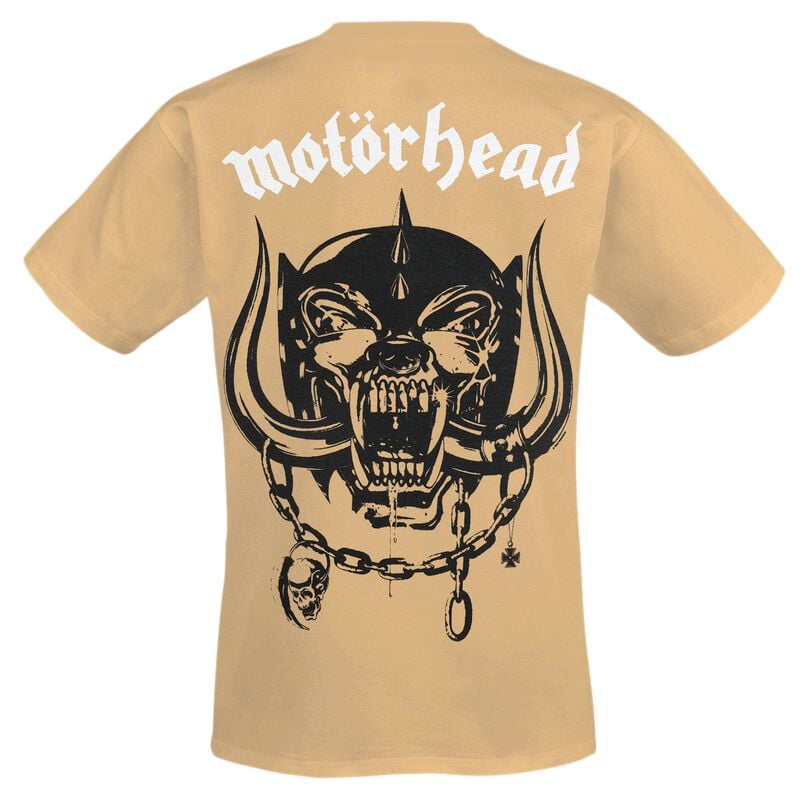 Gothicana By Emp "Ace Multi Hit" T-Shirt Brown By Motörhead
