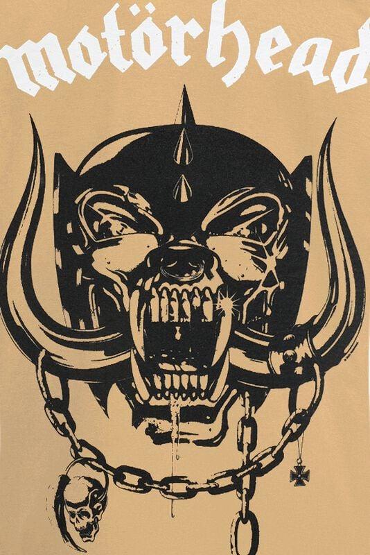 Gothicana By Emp "Ace Multi Hit" T-Shirt Brown By Motörhead