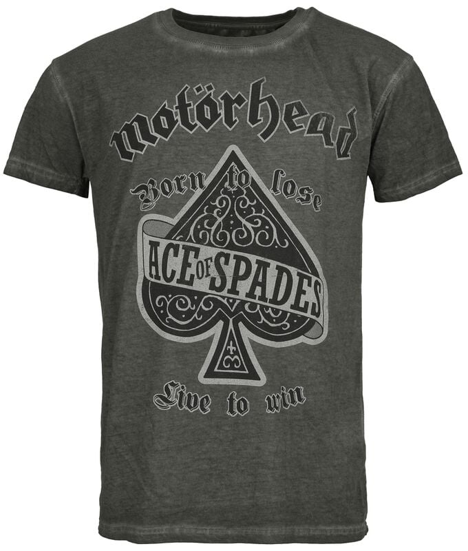 gothicana by emp "Ace Of Spades" T-Shirt anthracite by Motörhead