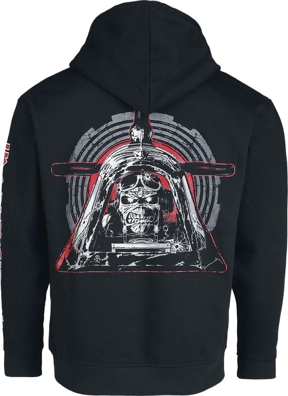 Gothicana By Emp "Aces High" Hoodie Black By Iron Maiden
