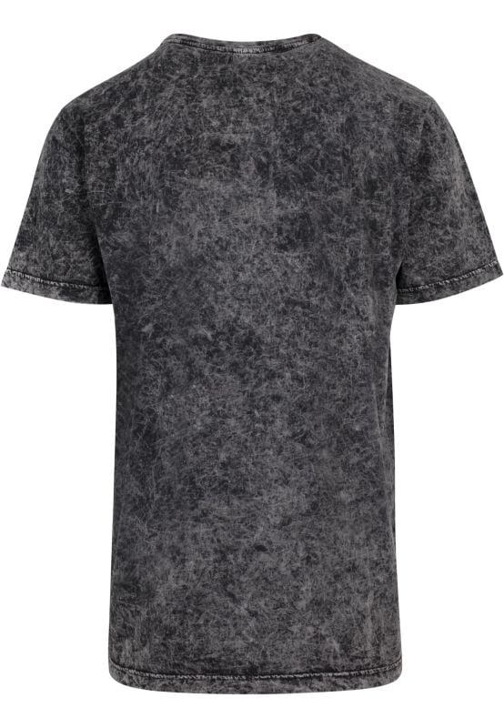 Gothicana By Emp "Acid Washed T-shirt" T-Shirt Grey By Build Your Brand