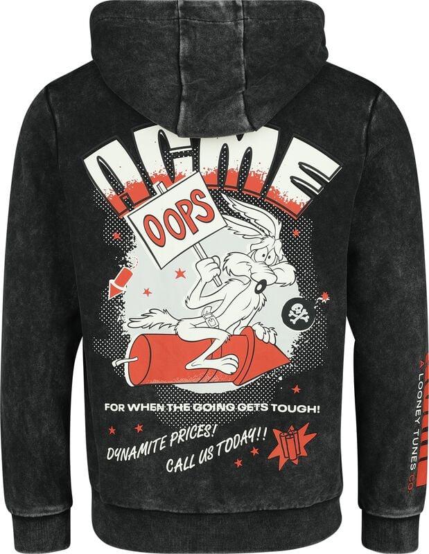 Gothicana By Emp "ACME" Hoodie Jacket Anthracite By Looney Tunes
