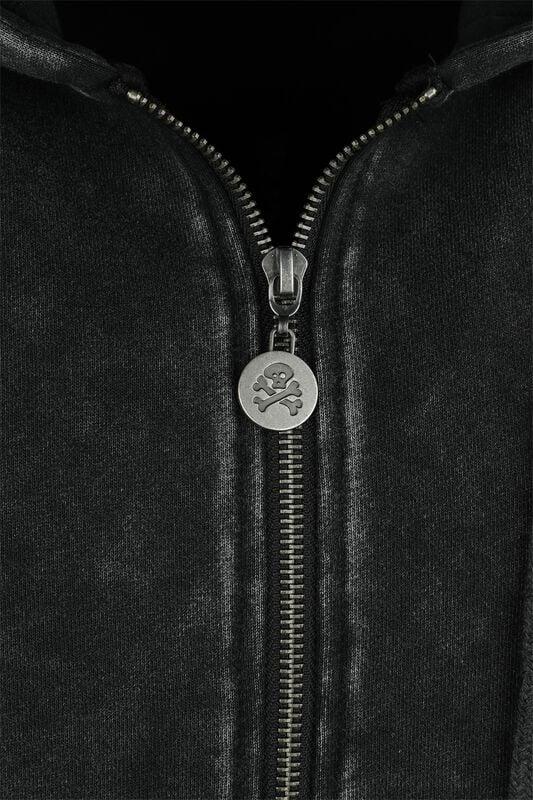 Gothicana By Emp "ACME" Hoodie Jacket Anthracite By Looney Tunes