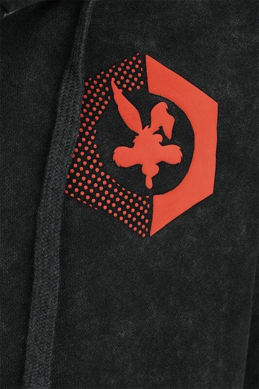 Gothicana By Emp "ACME" Hoodie Jacket Anthracite By Looney Tunes